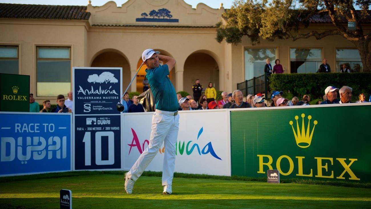 Padraig Harrington, at the Andalucía Valderrama Masters 2017 (©Real Club Valderrama)