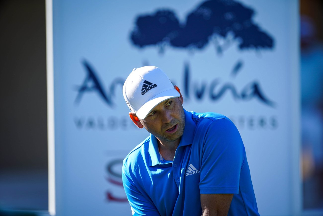 Eyes on target for Sergio García at the Andalucía Valderrama Masters 2018 (© Real Club Valderrama)