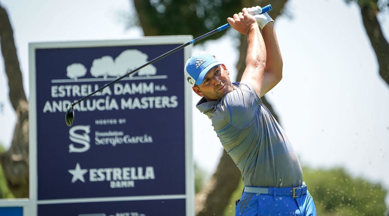 Sergio García, three times winner and host of the Estrella Damm N.A. Andalucía Masters