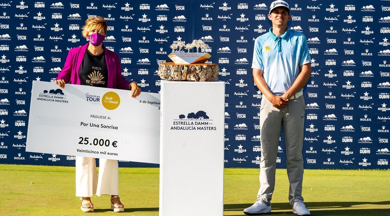 Golf for Good raises €100,000 for four charities at the Estrella Damm N.A. Andalucía Masters