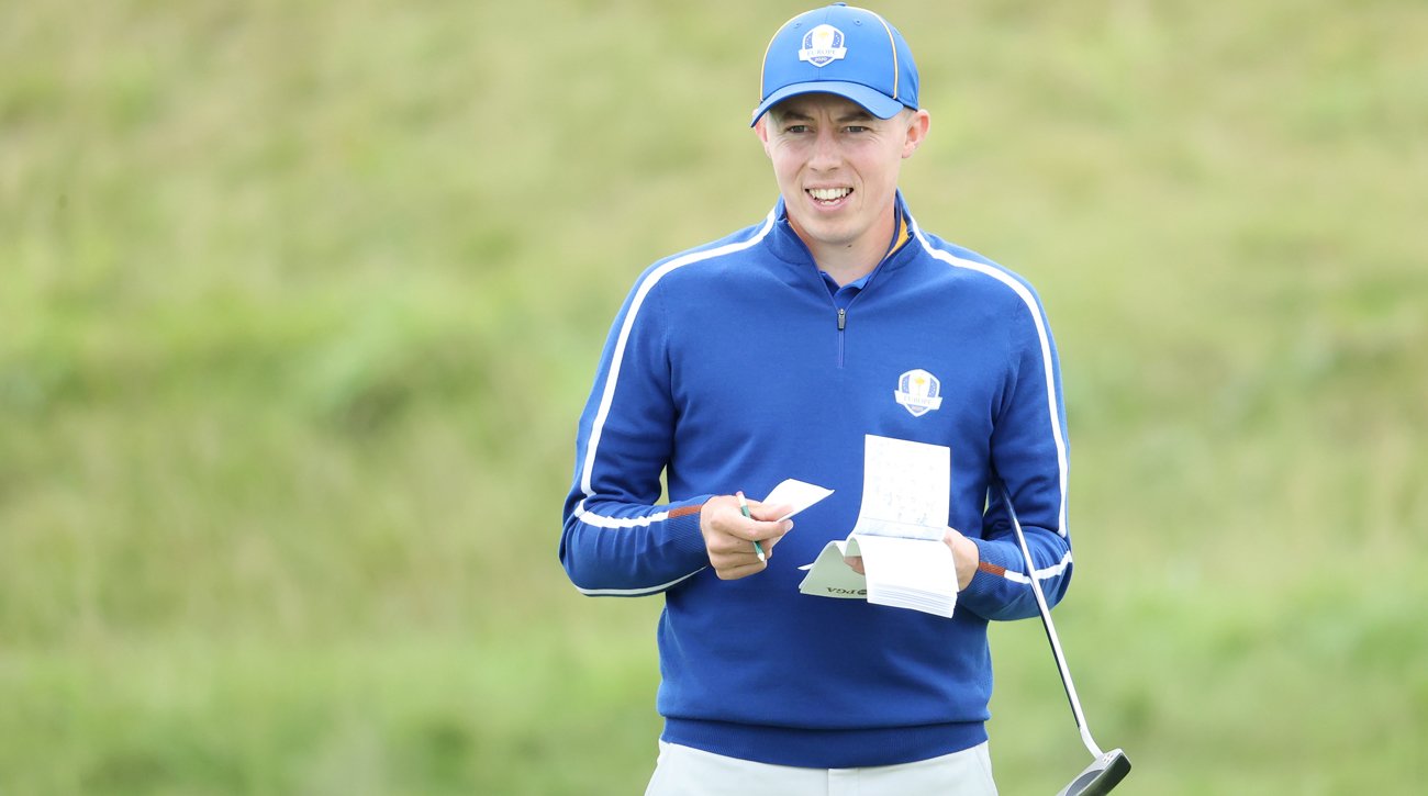 Matt Fitzpatrick in the last Ryder Cup at Whistling Straits (credit © Getty Images)