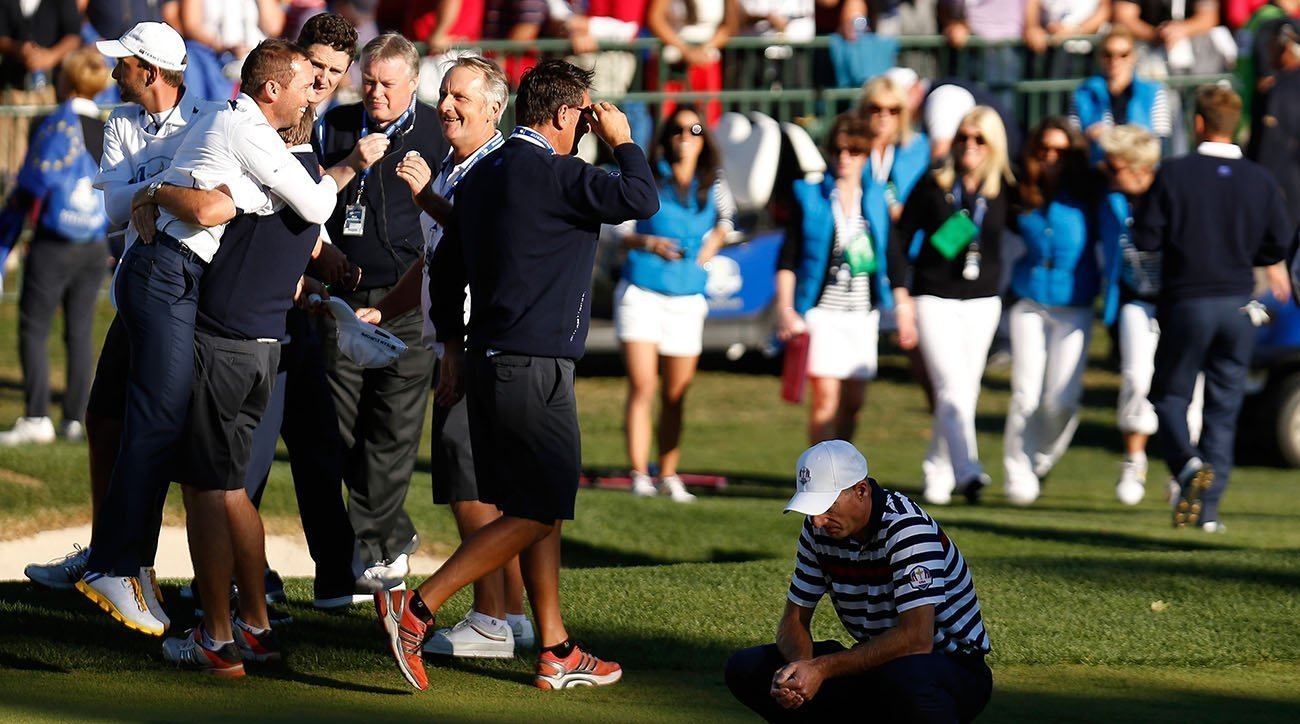 García gana a Furyk en la Ryder Cup de 2012